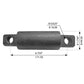 Fortpro Spring Eye Bush Compatible with Freightliner Fas I Airliner Suspension System Replaces 16-11944, A16-11944, HR1HBU541 | F317275