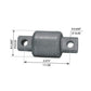 Spring Eye Bushing For International Navistar Rear - (3534361C1)