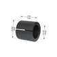 Fortpro Sway Bar Bush Compatible with Kenworth AirGlide 200/400 Series Air Suspension System Replaces K066-450 | F327359