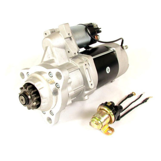 Fortpro 39MT 12V STARTER with OCP IMS and Rotable Flange Compatible with Volvo Freightliner International Kenworth Mack Peterbilt - Replaces 8200308 | F235413