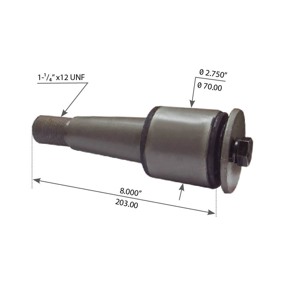 Fortpro Torque Rod Bush Compatible with Freightliner Replaces 44697000 | F184209