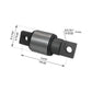 Fortpro Torque Rod Bush | Offset Straddle | Compatible with Hendrickson Replaces 46737-000L | F184226