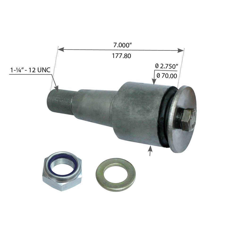 Fortpro Torque Rod Bush Replaces 1688-229240, 1693064C1, 46735-000L | F174001