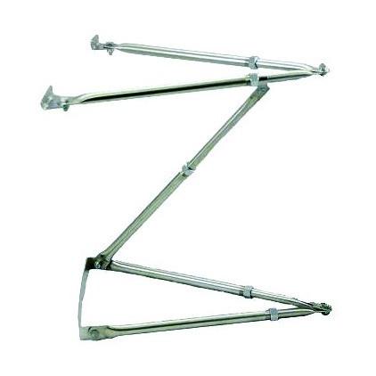 Fortpro Stainless Steel West Coast Style Arm Assembly | F245689
