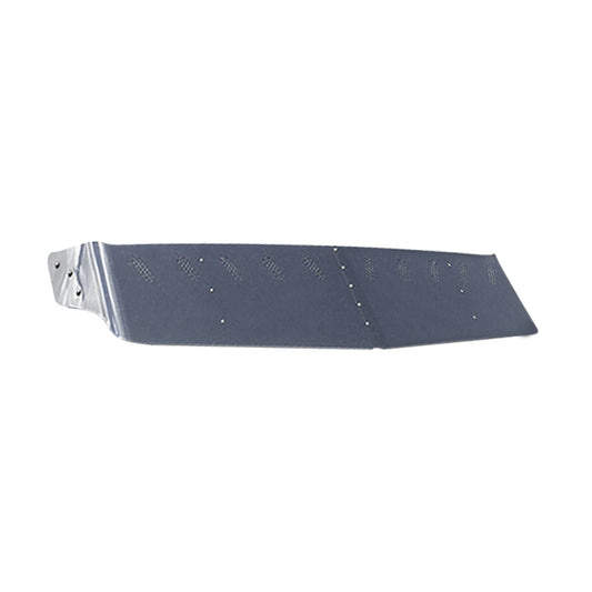 Freightliner Century Visor Standard V-Shape 20” To 18” SS 3 Bolts 10 Led Angled