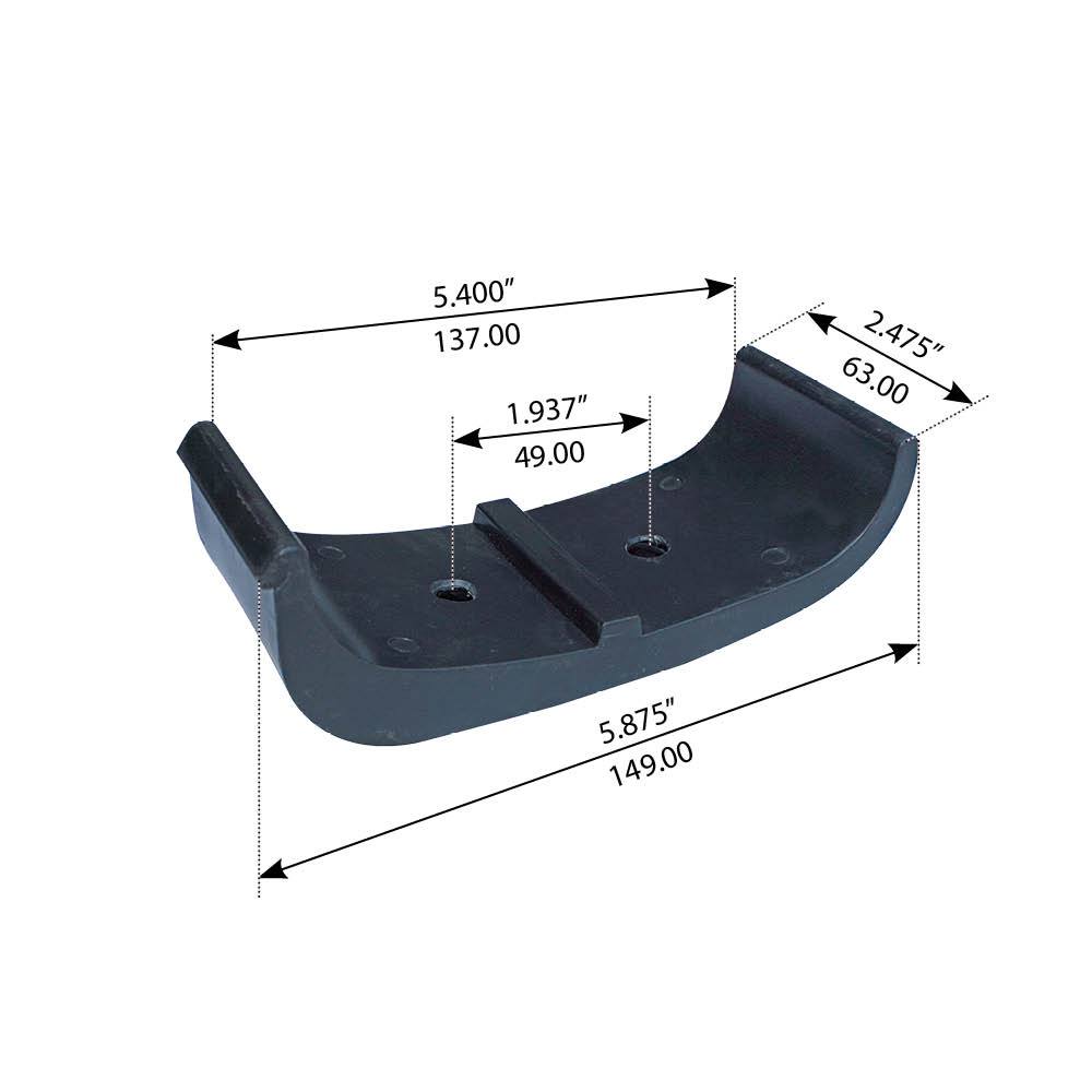Wear Pad For Freightliner MB/FL Series Front & Rear - (6803250009)