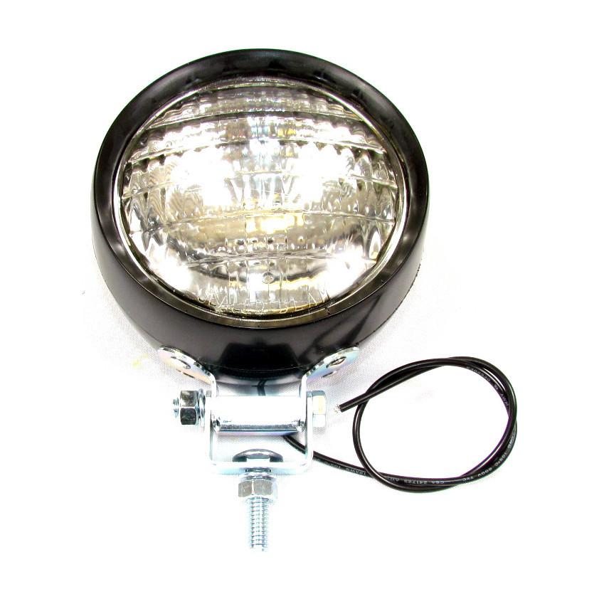 Fortpro 4 3/4" Round Work Light Lamp with Clear Lens and Rubber Housing | F235269